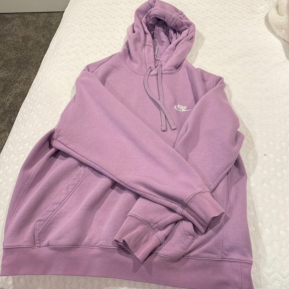 Men Purple Nike Hoodie